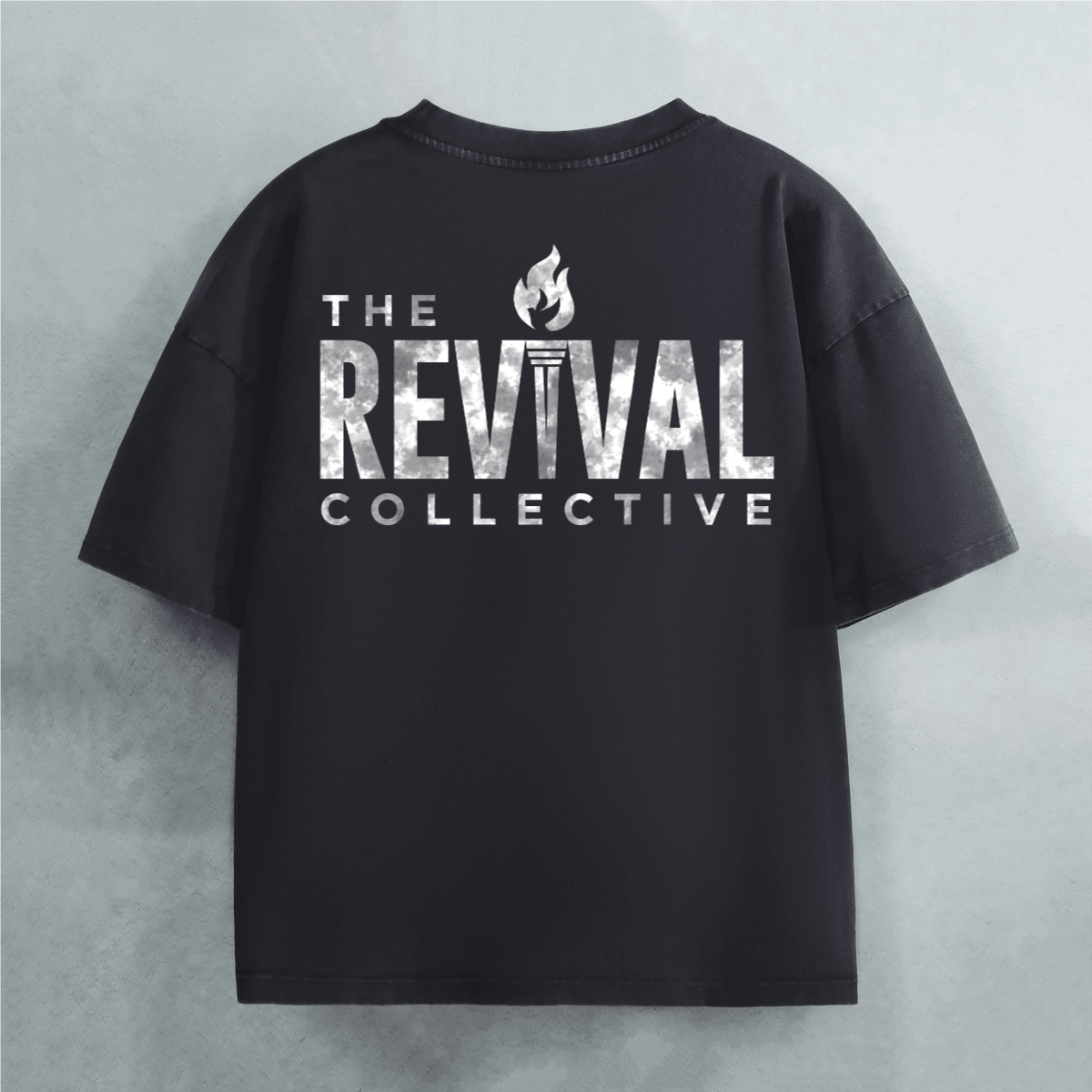 Unisex Heavyweight Oversized Snow-Wash T-Shirt