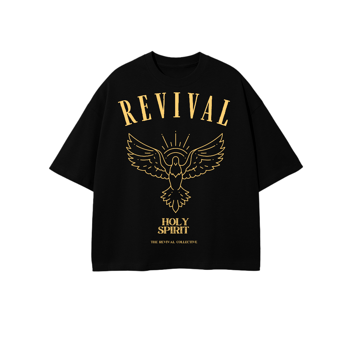 Unisex Heavyweight 100% Combed Cotton Cropped Oversized T-Shirt