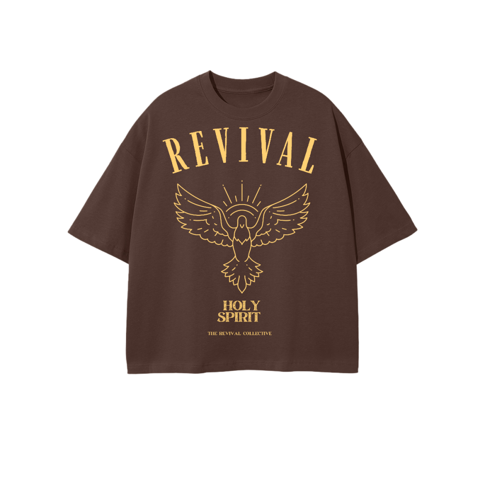 Unisex Heavyweight 100% Combed Cotton Cropped Oversized T-Shirt