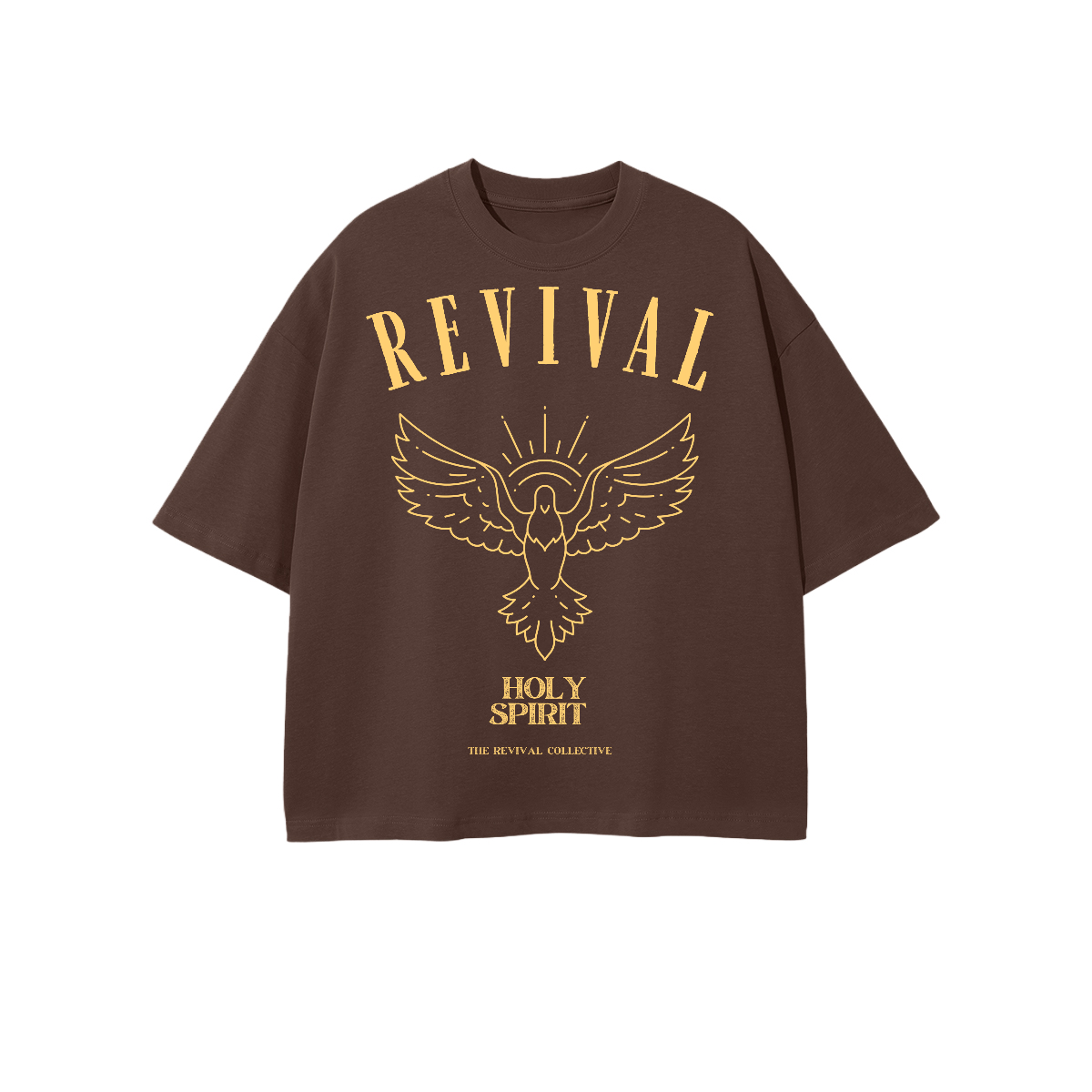 Unisex Heavyweight 100% Combed Cotton Cropped Oversized T-Shirt