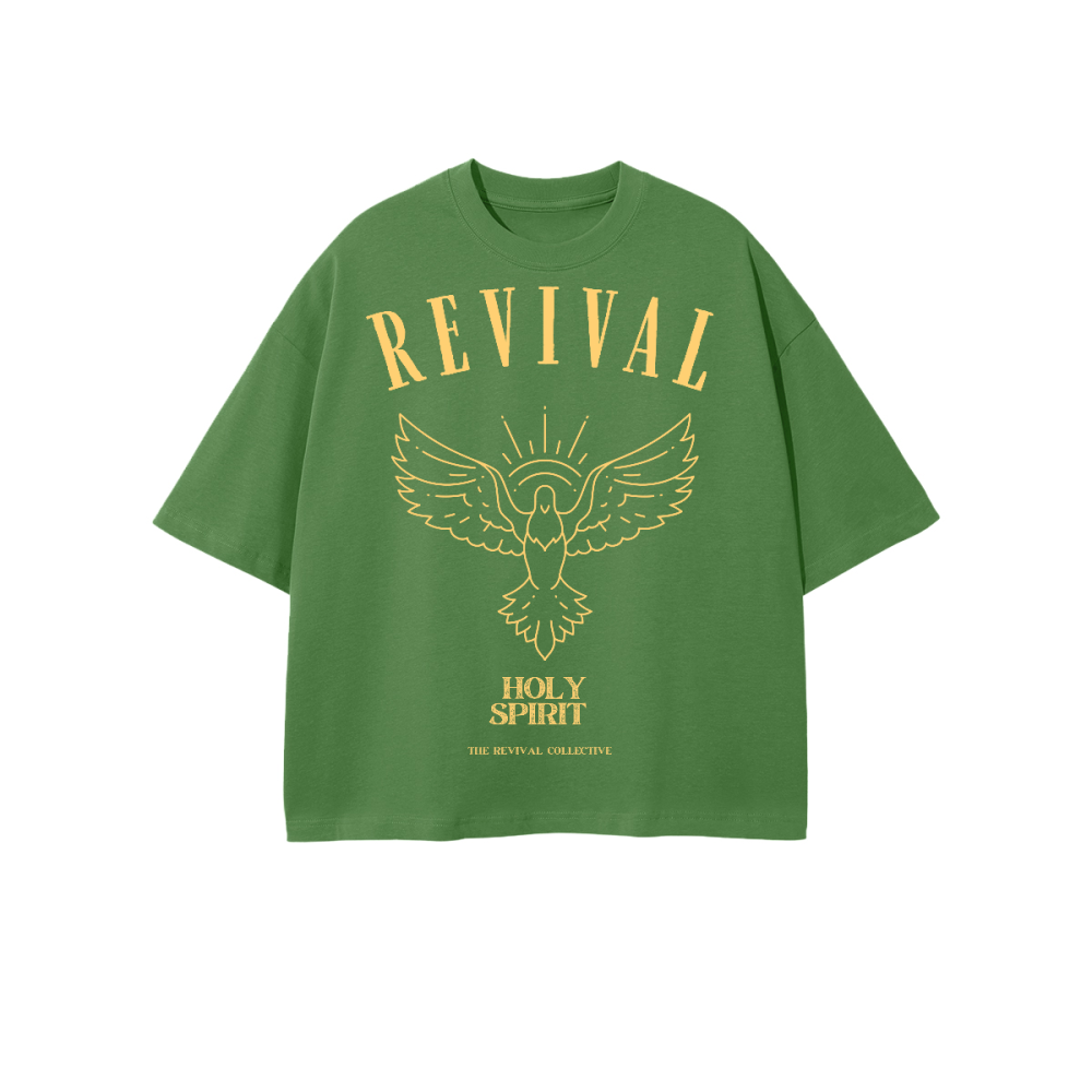 Unisex Heavyweight 100% Combed Cotton Cropped Oversized T-Shirt