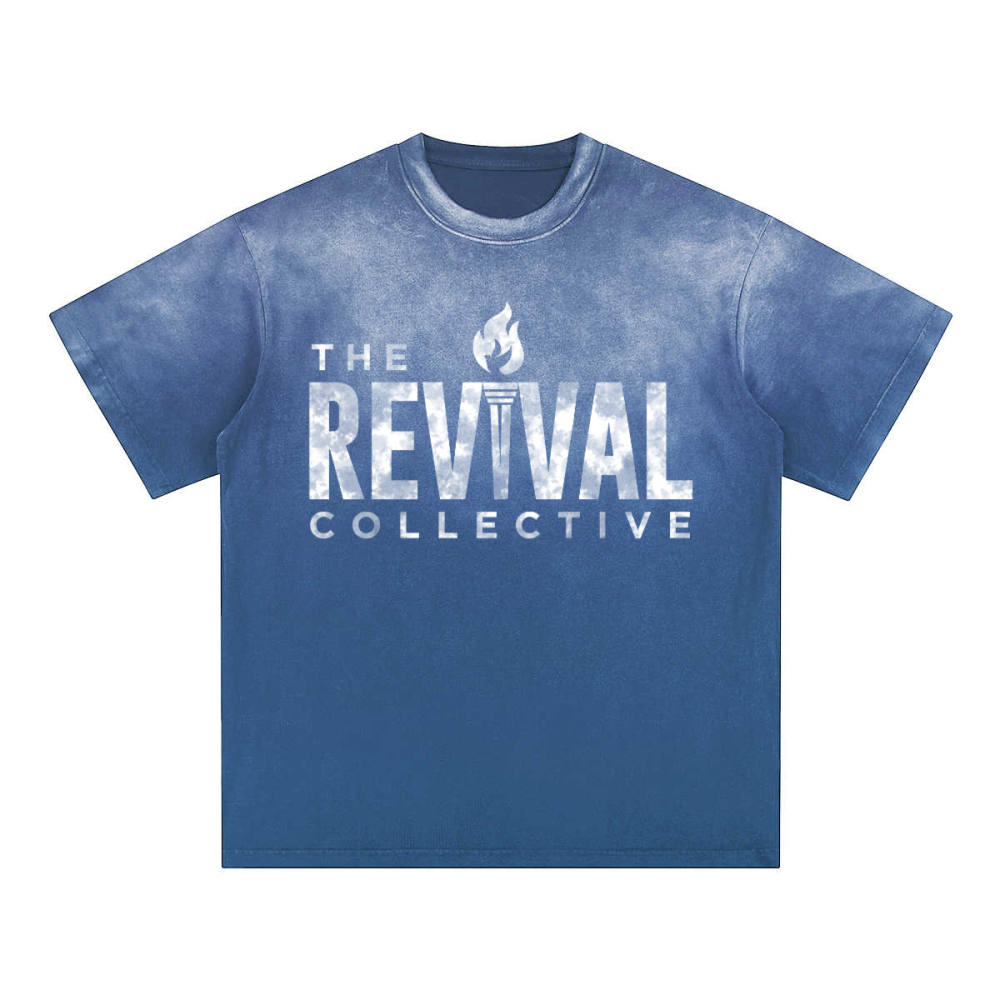 Unisex Heavyweight Washed Gradient T-Shirt