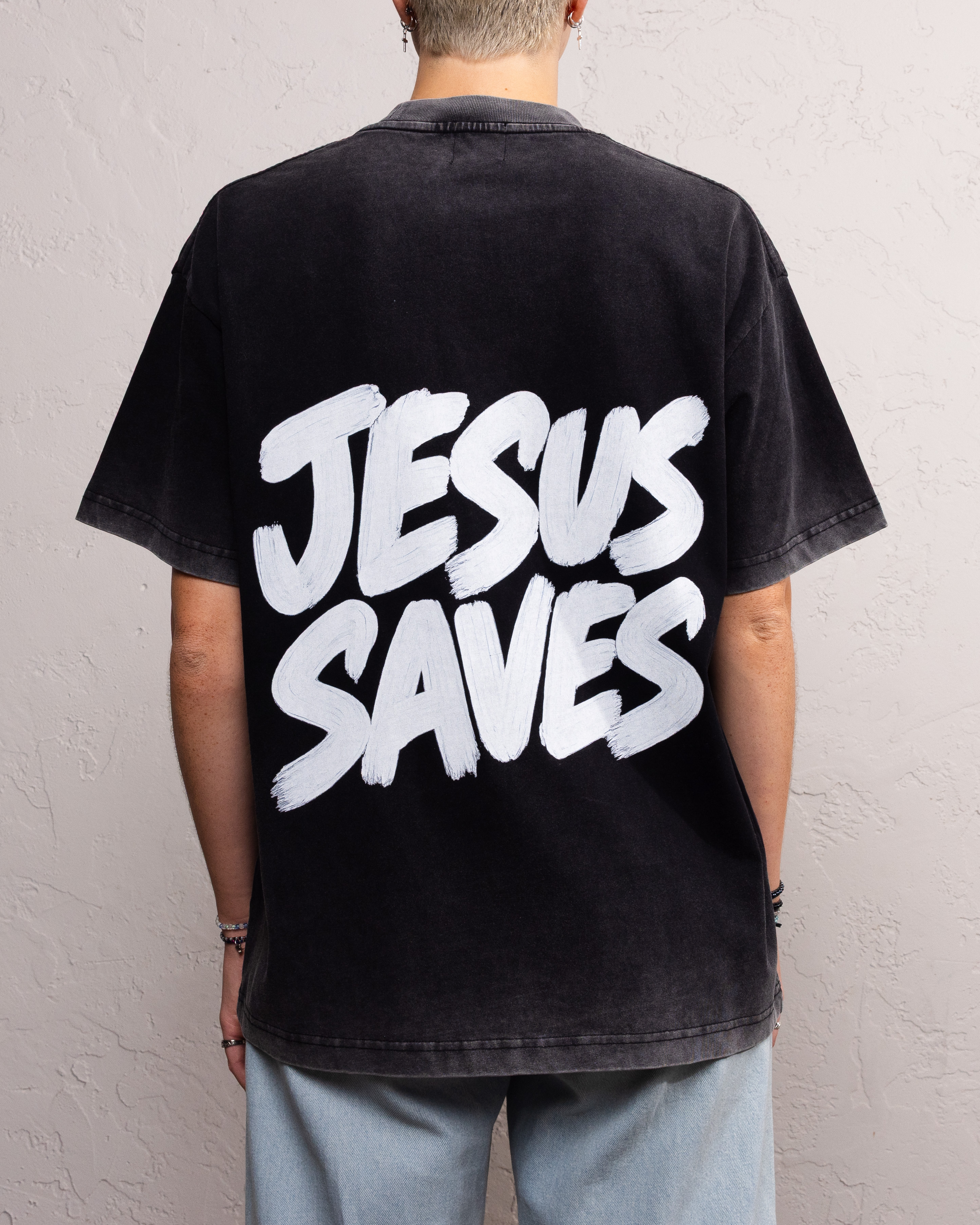 JESUS SAVES TEE