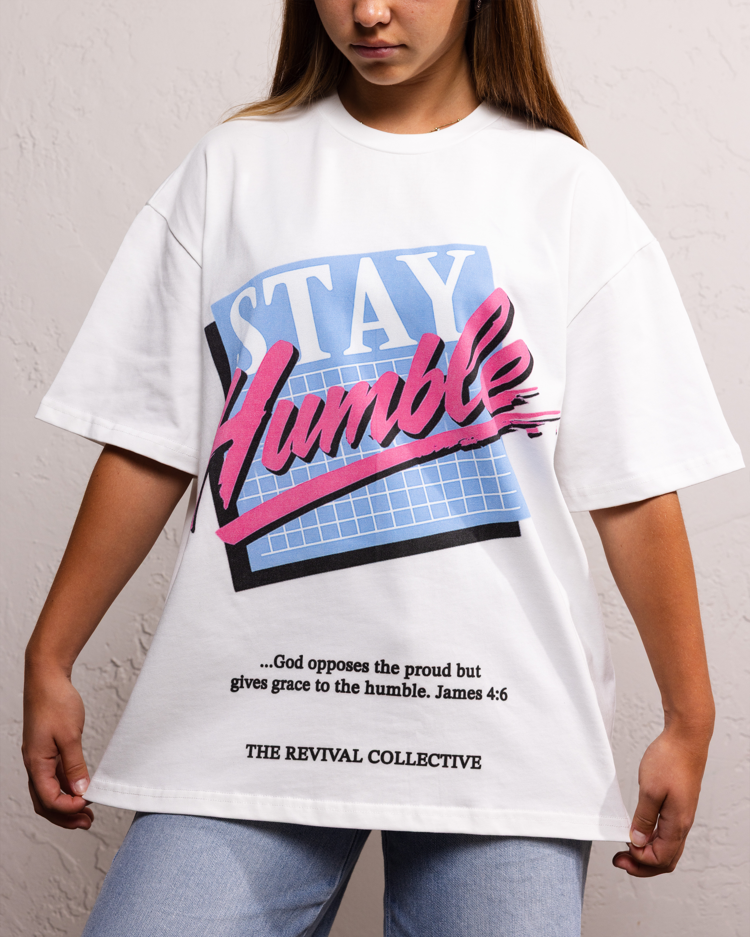 Stay Humble Heavyweight Boxy TEE